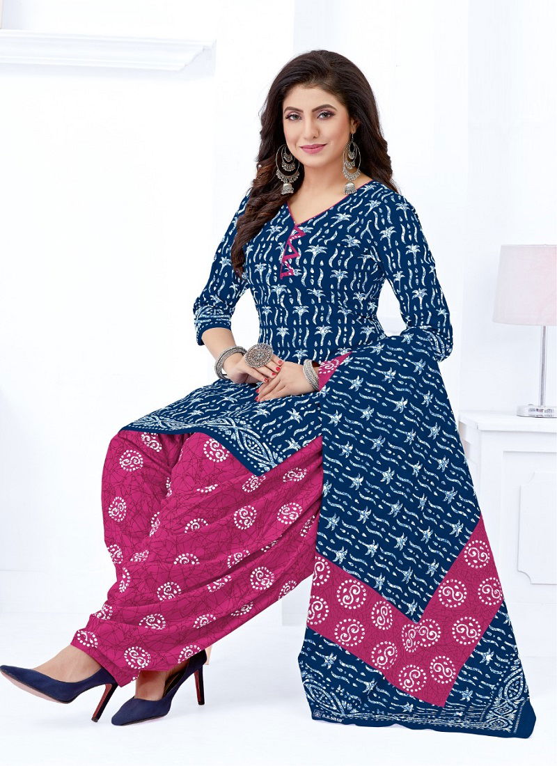 B B Shah Batik Vol 1 Ethnic Wear Wholesale Cotton Readymade Dress
